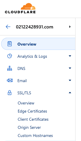 آموزش قدم به قدم فعالسازی SSL در کلودفلر