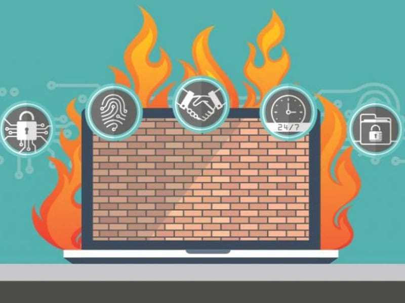 استفاده از فایروال برای افزایش امنیت انلاین شاپ